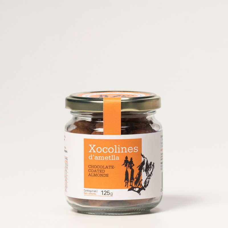 Amandes enrobées de chocolat - Huile d'olive vierge extra - Les Garrigues