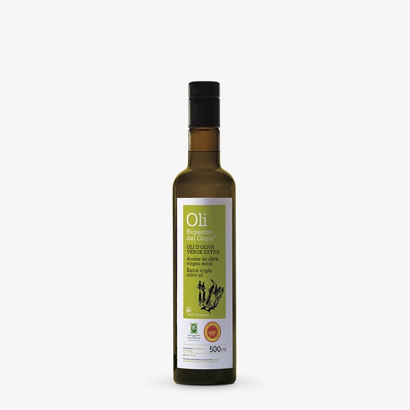 Aceite de Oliva Extra Virgen 500 ml Botella de Vidrio