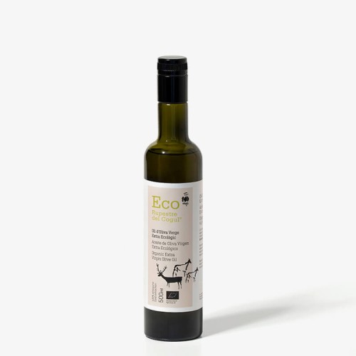 Glasflasche 500 ml, Bio natives olivenöl extra. les garrigues arbequina