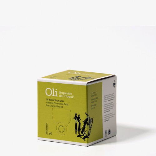 Bag in box de 3 Litros - Cosecha 2025-26  - Aceite de Oliva Virgen Extra - 100% Arbequina - Dop Les Garrigues